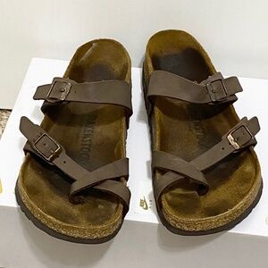 Birkenstock Mayari Size 37  Women’s Brown  Sandals .T